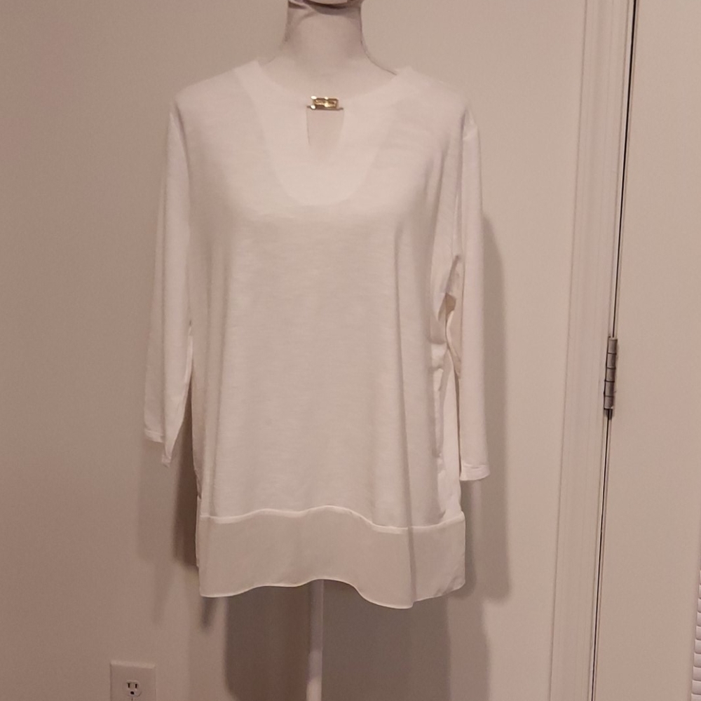 Womens Ellen Tracy Blouse